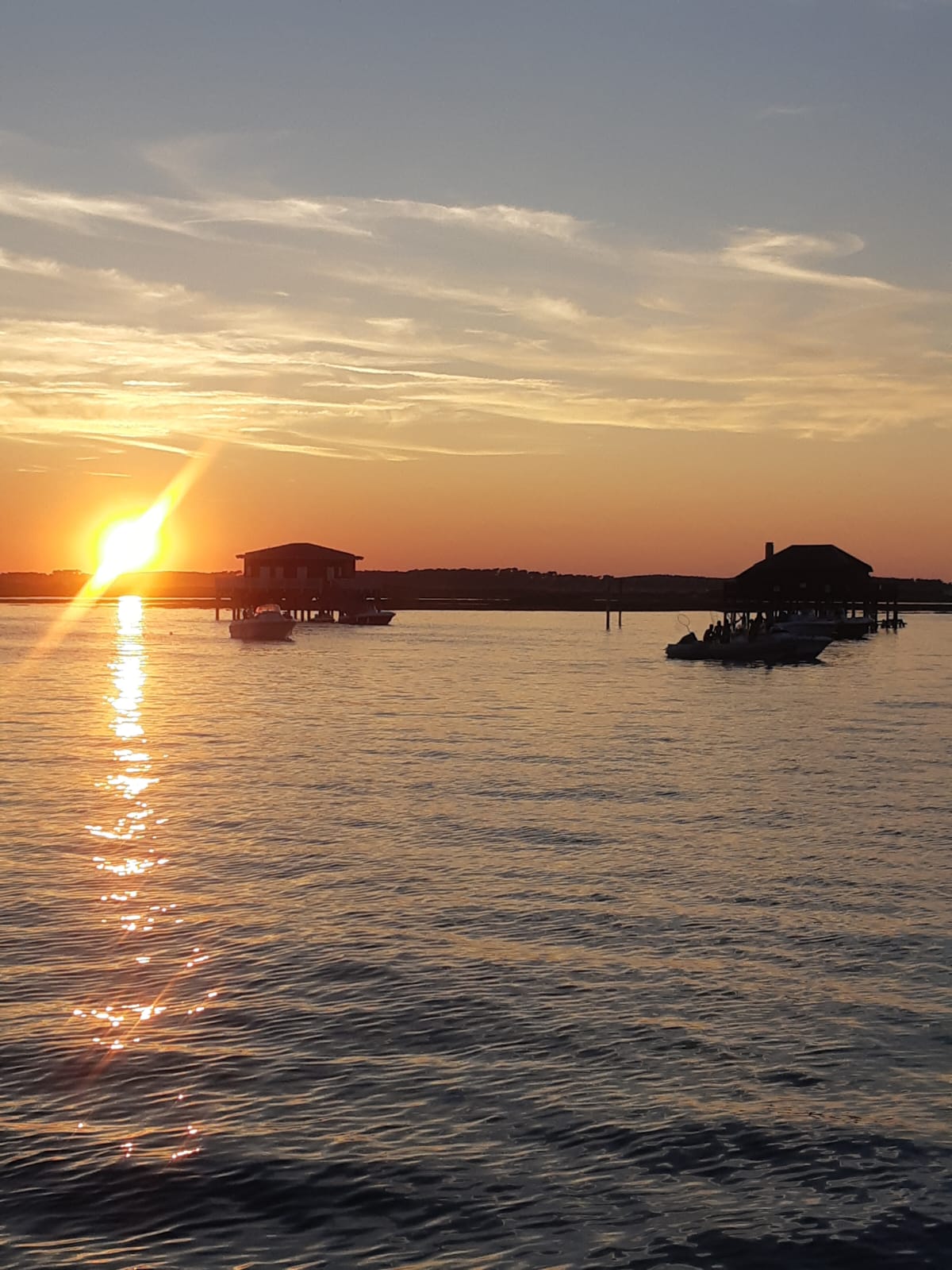 Arca Ferret | Balade en bateau au coucher de soleil sur le Bassin d' Arcachon